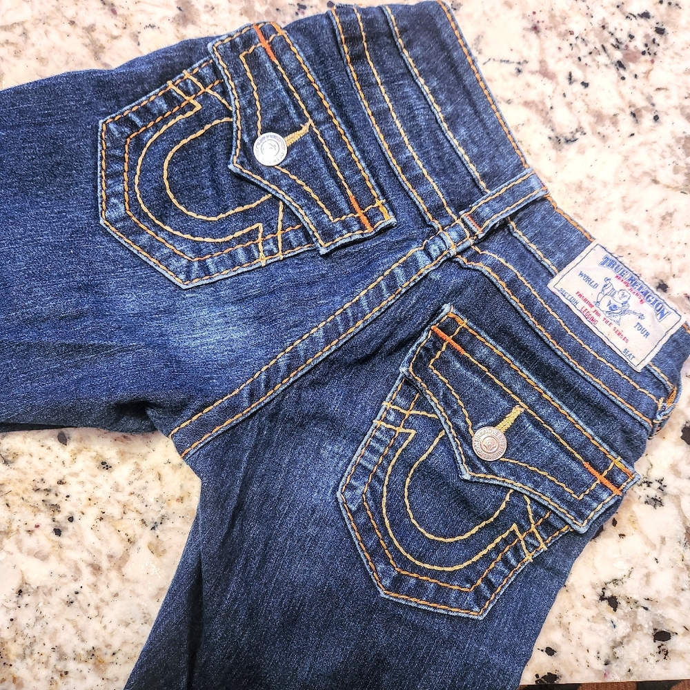 True Religion Skinny Flap Pocket Jeans